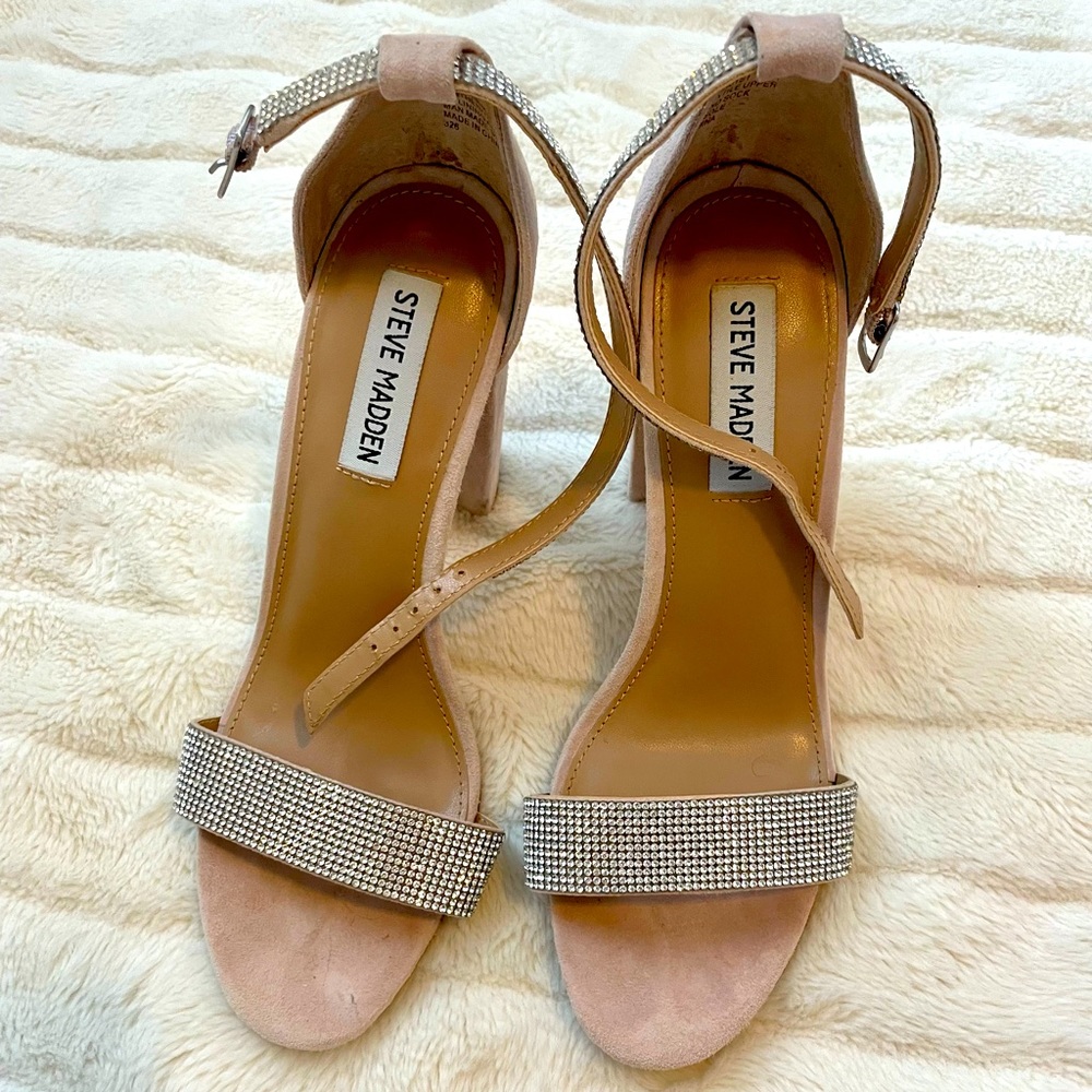 STEVE MADDEN KALINA HEELS (Beige)